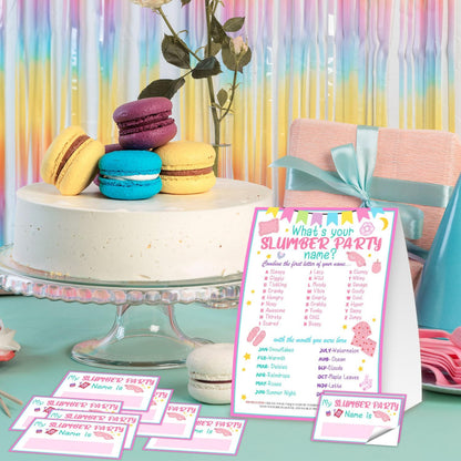 Gamer Birthday Party Decorations, Funny Video Game Party Night Favors Set,What's Your Gamer Name Perfect for Birthday Party Baby Shower Activities(31pcs)