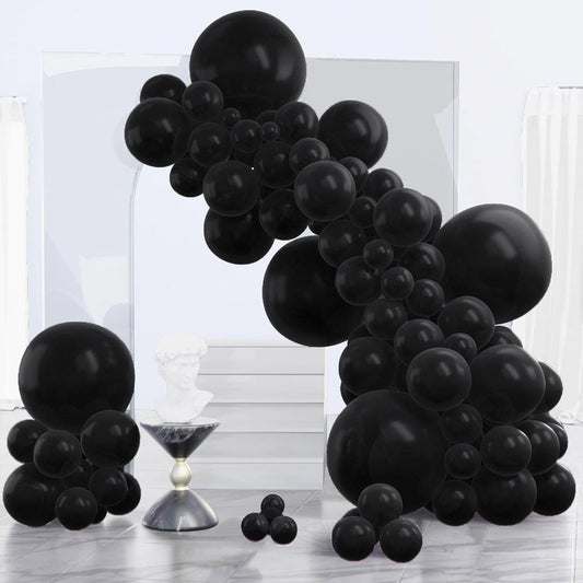 PartyWoo Gold Balloons 140pcs Different Sizes of 18 12 10 5 Inch Gold Balloon Arch Kit Garland for Birthday Wedding Anniversary Baby Shower Graduation Retirement Casino Party Decorations Gold-G101 - Colors C
