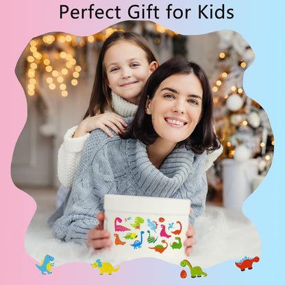 24 Sheets(500+) 3D Puffy Stickers for Toddlers Kids, Bulk Preschool Sticker Sheets for Reward, Craft, Scrapbooking Including Animal, Fruits, Dinosaurs, Fish and More