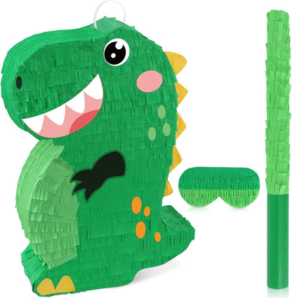 Hooqict Mexican Pinata with Blindfold and Bat Stick Party Pinata for Fiesta Carnival Cinco de Mayo Decorations Kids Adults Mexican Party Games Birthday Party Supplies