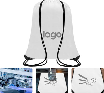 20 Colors Drawstring Backpack Bags Sack Pack Cinch Tote Sport Storage Polyester Bag for Gym Traveling