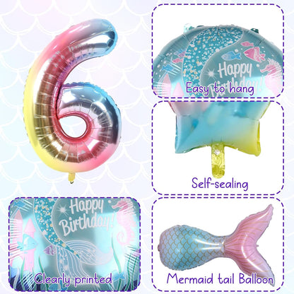 Dinosaur 5th Birthday Decorations, Dinosaur Birthday Party Decorations with Giant Inflatable Dinosaur Balloons 40 Inch Helium Foil Mylar Number 5 Balloons for Dinosaur Theme Birthday Party Decorations