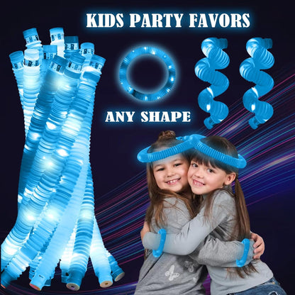 Yellow 12PCS Glow Sticks Stocking Stuffers Party Favors-Glow in The Dark Party Supplies for Kids and Adults, Perfect for Festivals, Birthday Parties, Raves, Concerts, and Camping Decorations