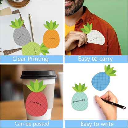 12 Pcs Ice Cream Sticky Notes Summer Popsicle Sticky Notepad Colorful Self-Adhesive Post Notes Cute Mini Memo Pad Removable Note for Office School Classroom Student Ice Cream Party Favors