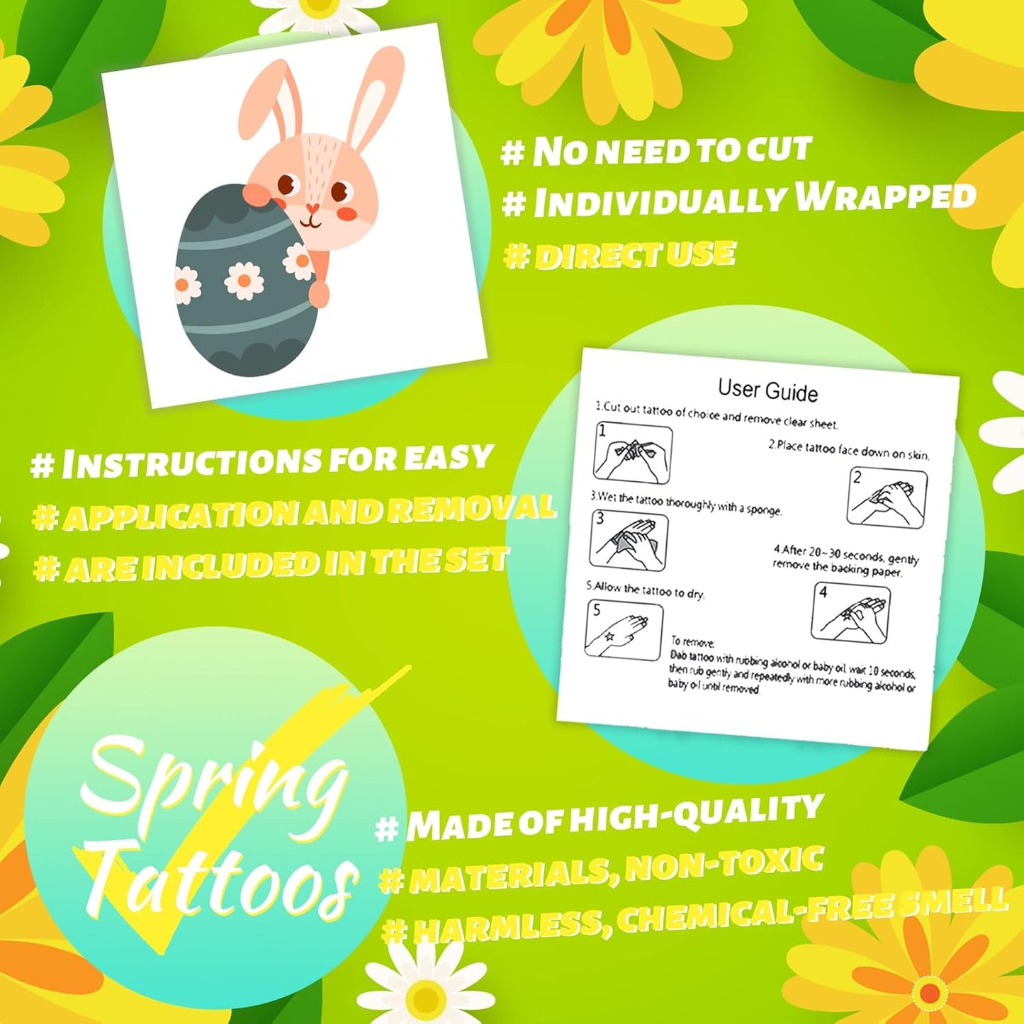 winthrop 240 Pcs Bulk Summer Temporary Tattoos for Kids, Individually Wrapped Safety Waterproof Tattoos, Best Choice for Hawaiian Luau Party Pool Beach Party Favors Classroom Matching Game, 60 Designs
