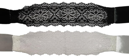 TFTSR Masquerade Masks for Women,Blindfolds Blind Folds for Party Games Adult Couples Play,Black White Lace Venetian Costume