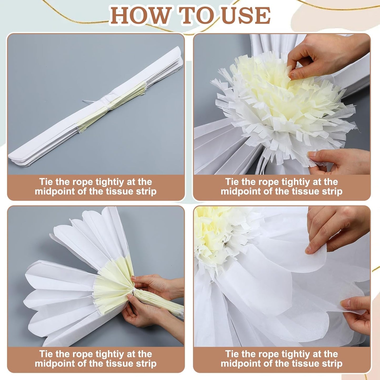 Chunful 5 Pcs 30'' 24'' Gaint Pastel Tissue Paper Flowers Decoration Large Hanging Tissue Paper Pom Poms Decor for Pastel Birthday Bachelorette Wedding Baby Shower Bridal Shower Easter Party Decor