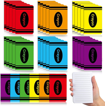 24 Pack Mini Hippie Groovy Notebooks Back to School Favors Small Pocket Size Retro Pink Blue Checked School Girl Notebooks for Students Teacher Appreciation Gift Employee Classroom Prize 5x3 Inch