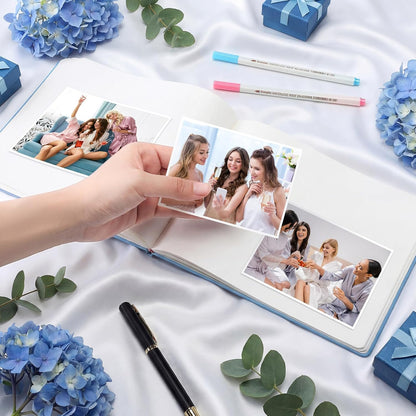 Patelai Bachelorette Party Guest Book with Pen, 8.7 x 7.1 Inches for Bridal Shower Scrapbook Photo Album Signature Memory Keepsake Book Bachelorette Wedding Party Favors, 56 Sheets