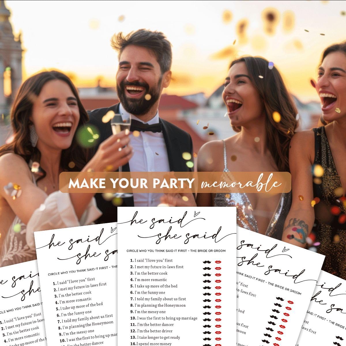 Bridal Shower Bingo, What Will The Bride to Be Receive, 25Pcs Bridal Bingo Game Cards, Engagement Party Games for Guests, Minimalist White Wedding Party Supplies - A18