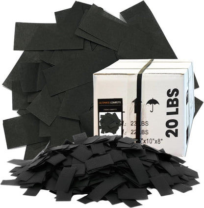 Ultimate Confetti, Multicolor Biodegradable Confetti - Rectangular Fluttering Tissue Paper Confetti for Cannon and Launcher use - Best for Holidays, Birthday, Wedding, and Parties - 1 lb, 16 oz