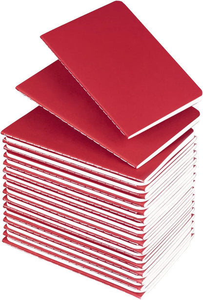 Lzerking Small Notebooks Bulk 3.5 x 5.5 Inches 36 Pack Mini Pocket Journal Notepads-Purple Cover for Kids, 30 Sheets/60 Pages, Available as Party Favors or Holiday Gifts