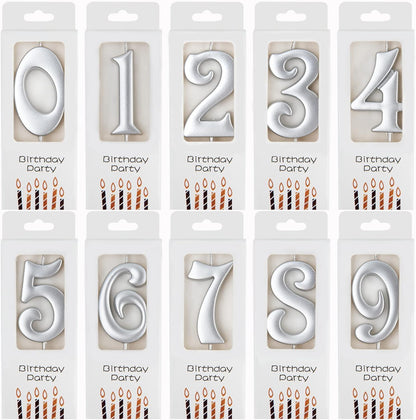 PHD CAKE 10-Count 0-9 Gold Number Birthday Candles, Number One Birthday, Gold Number Candles, Party Celebration, Baby Showers