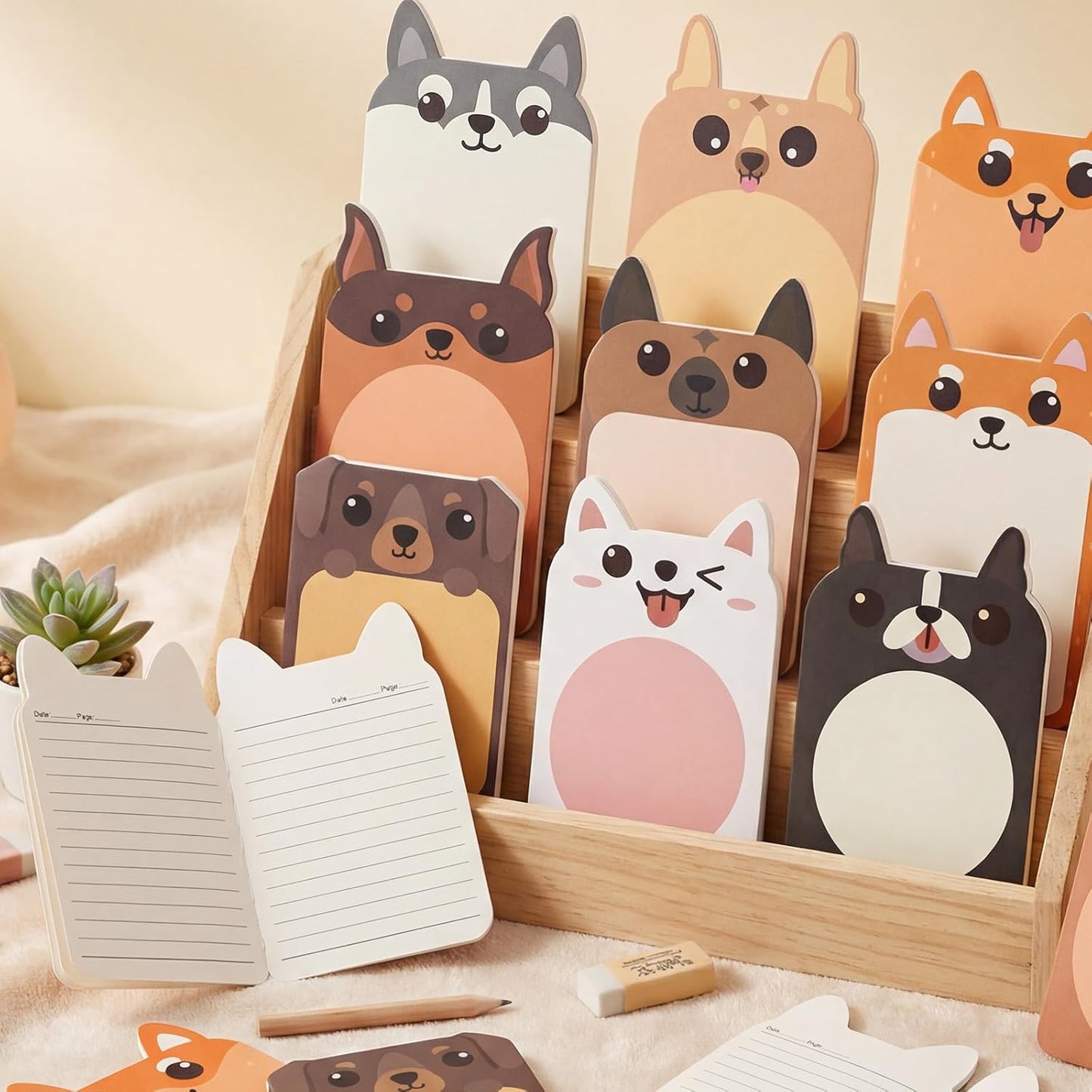 BESARME 24 Packs Mini Notebooks for Kids, Cute Animal Small Pocket Notepads Lined Mini Journal Easter Basket Stuffers Classroom Prizes Gifts Birthday Party Favors