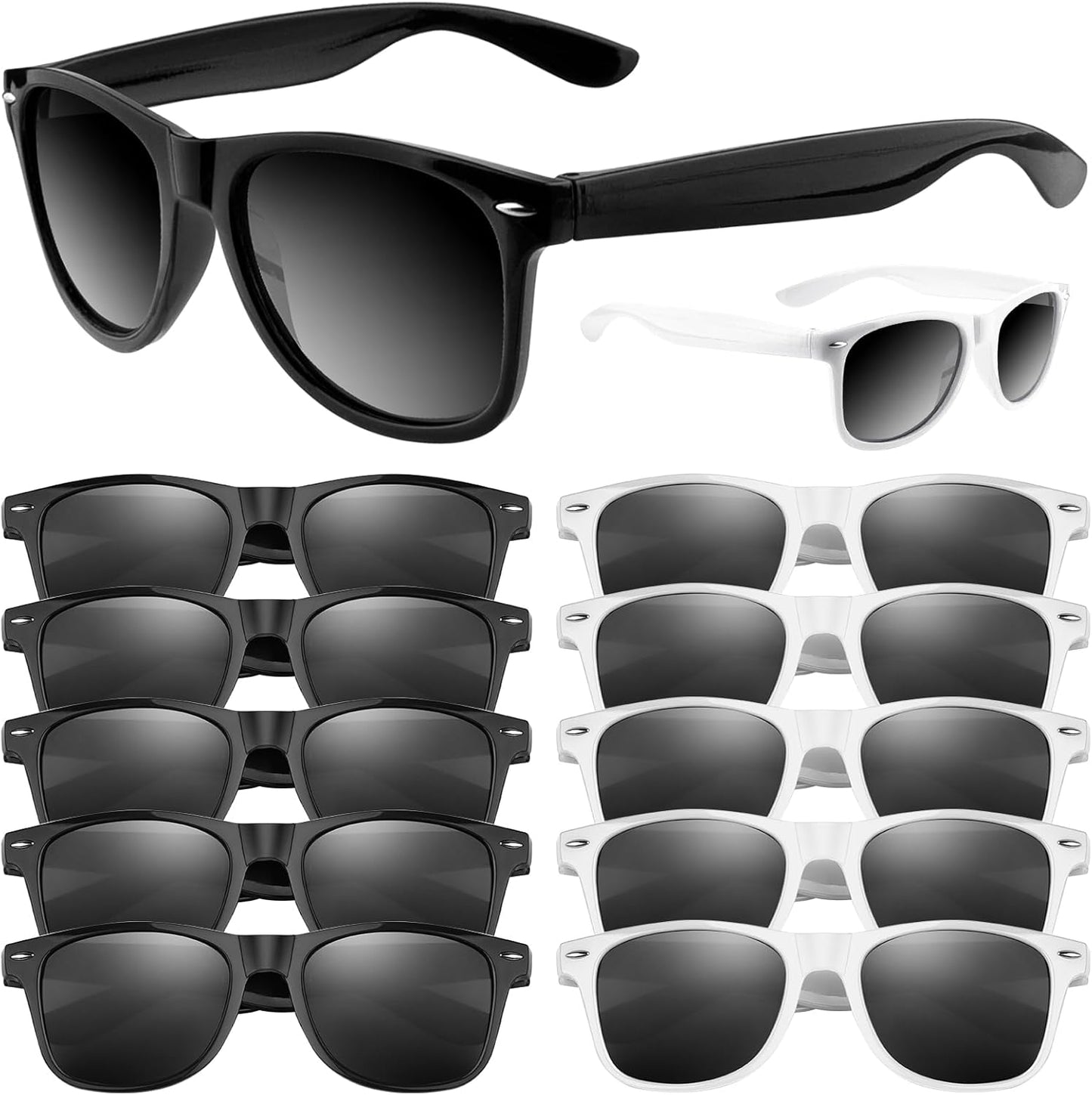 ASTARON Sunglasses Bulk, 6/12/24/48 Pack Sunglasses Party Favors for Summer Beach Pool Birthday Wedding Party Supplies