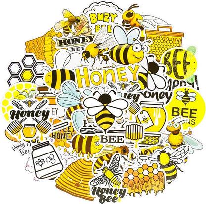 QTL Neon Stickers for Teens & Students Prizes, Waterproof Vinyl Party Favor Stickers, School Rewards, Water Bottle and Laptop, 50PCS - Colors B