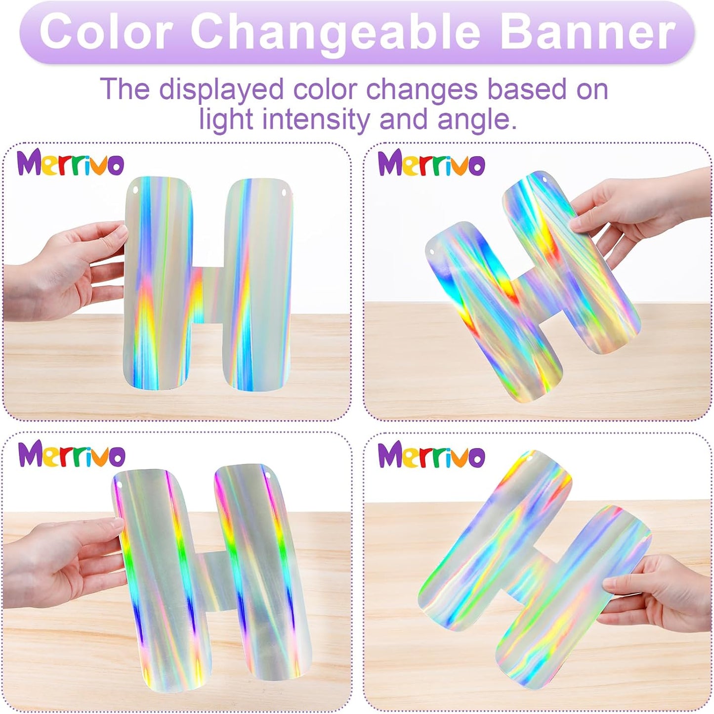 Iridescent Welcome Back We Missed You So Much Banner, Holographic Welcome Back Decorations, Pre-Strung Welcome Home sign for Office Party, Family Gathering, Back to School, Military Homecoming