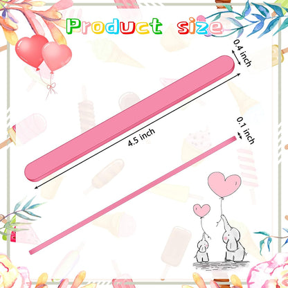 30 Pieces Acrylic Sticks Reusable Cakesicle Cake Pop Mold Mirror Ice Pop Sticks Ice Cream Cakesicle Mold for Home Cake Candy Gifts Party Craft