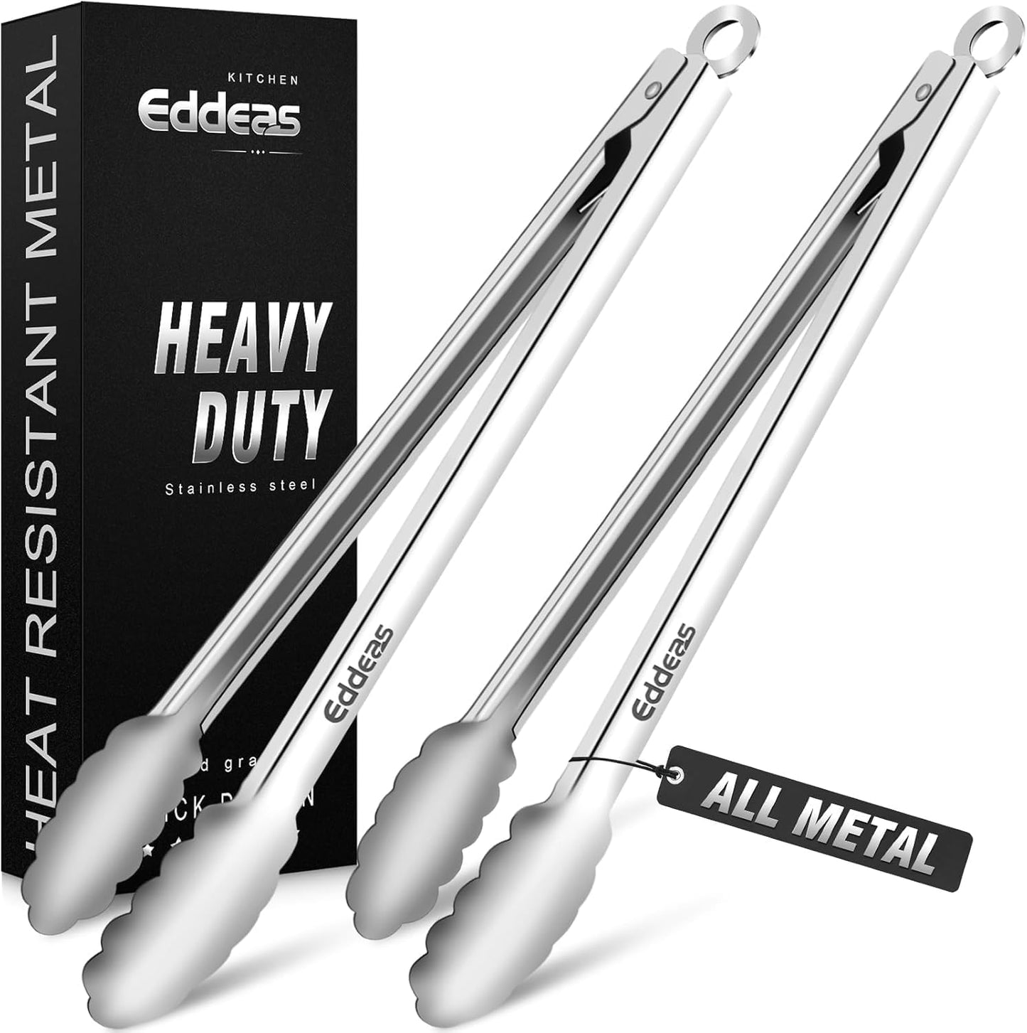 EDDEAS 12 PCS Small Serving Tongs, 4.3" Mini Gold Tongs, Gold Kitchen Tongs for Serving Food, Coffee Bar, Tea Party, Desserts Party and Ice Bucket