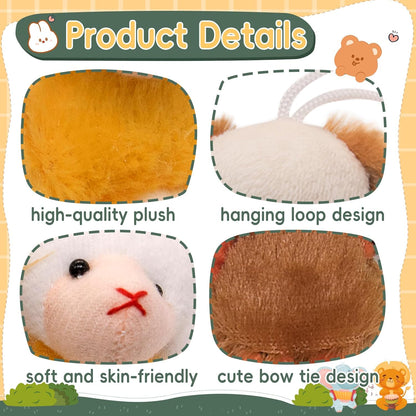 JoyRapt 24 Pack Small Stuffed Animals Bulk Gifts for Kids (2.3/2"-2.5/3.5" Each), Birthday Party Favors Toys for Classroom Prizes, Goodie Bag Pinata Fillers, Carnival Treasure Box Toys (24PCS)