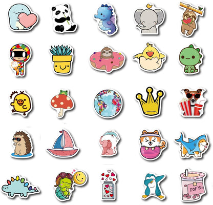 200PCS Waterproof Vinyl Stickers for Water Bottles, Cute Kids Stickers for Classroom Decor, Teacher Supplies & Classroom Must Haves