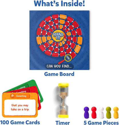 Skillmatics Outdoor Scavenger Hunt Card Game - Found It, Learning Toys, Educational Game Collections, Gifts for Kids, Boys, Girls and Families, for Ages 4, 5, 6, 7, Perfect for Home, School, Playdates
