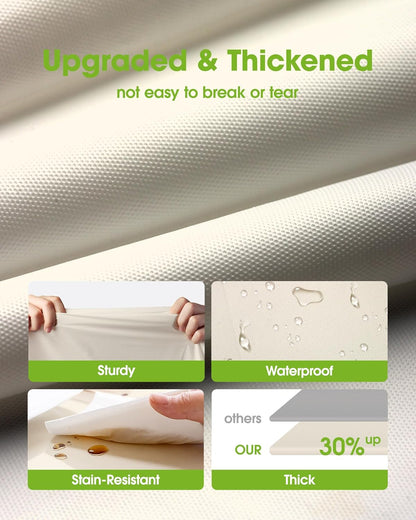 Pureegg Plastic Table Cloth Disposable 8 Pack, 54 x 108 Inch Table Cloths, Party, Picnic, Wedding, Decorative Tablecloths, Rectangle, White Plastic Cover, Leakproof & Sturdy, White
