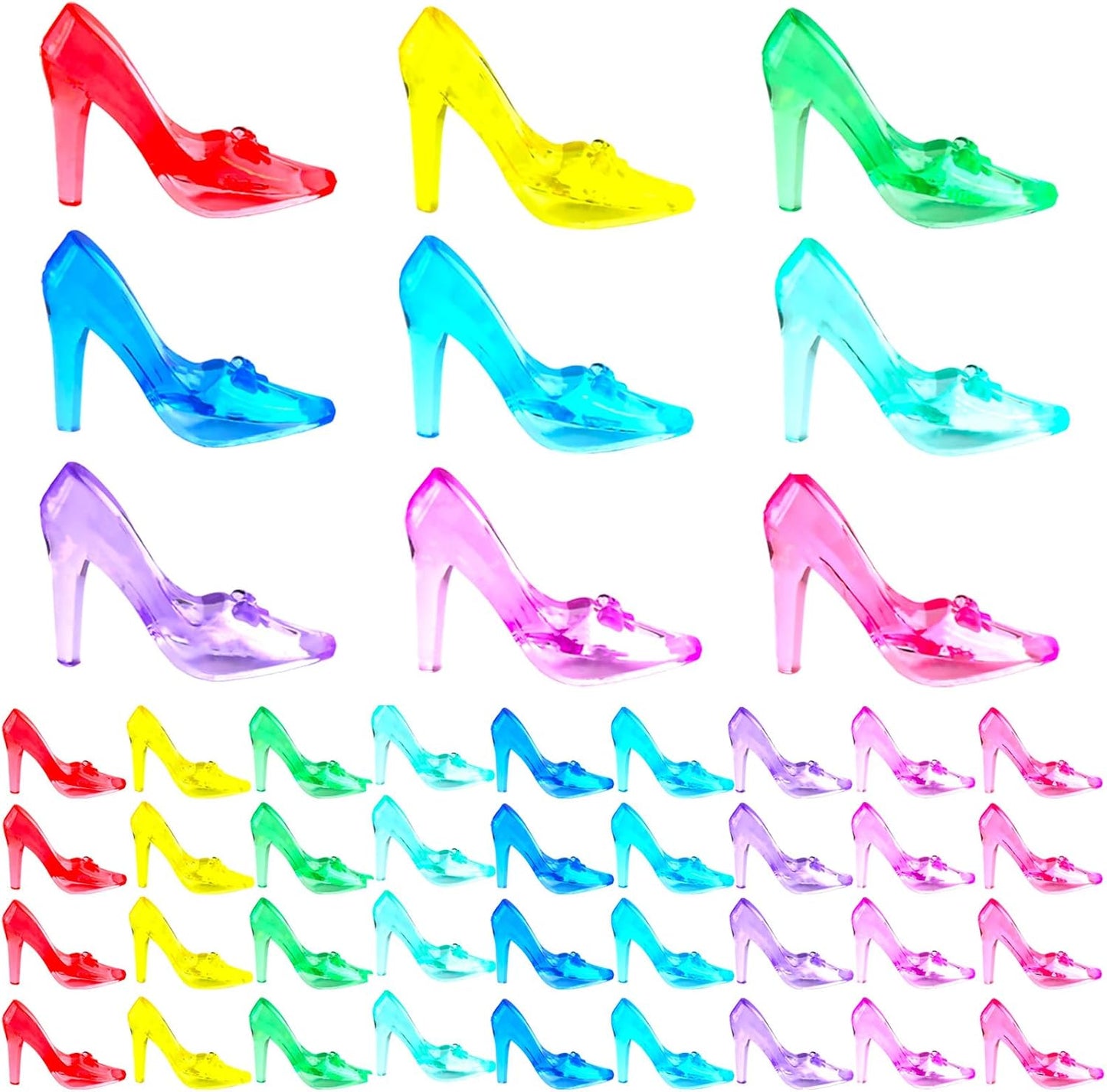 Niceup 150pcs Kids Plastic Gem Rings Bulk Toys Princess Party Favor Cupcake Topper Pinata Fillers Parade Throws Bulk Carnival Prizes Acrylic Gemstones Fake Jewel Treasure Toys Goodie Bag Fillers
