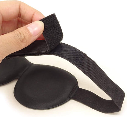 Honbay 3D Funny Eyeshade Soft Sleep Eye Mask with Adjustable Head Strap for Travel, Game, Party, Rest, Sleeping, etc (for Man)