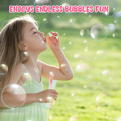 DERAYEE 36PCS Mini Bubble Wands for Kids Bulk, Flower Bubble Party Favors Toys for Birthday Wedding Gifts Goodie Bag Stuffers Classroom Prizes, Indoor Outdoor Activities for Girls & Boys