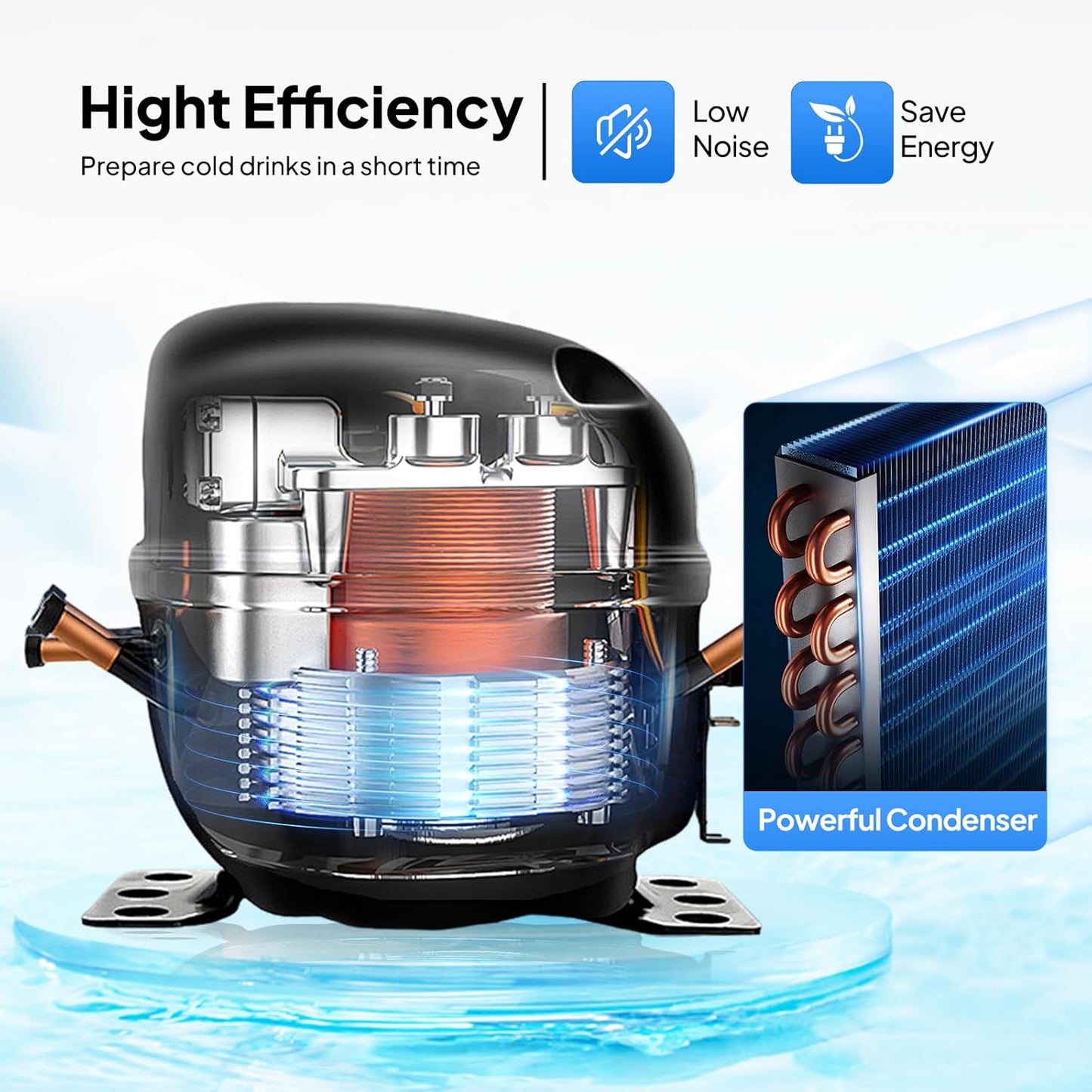 ROVSUN 9.6 Gal/36L Commercial Beverage Dispenser, 18L X 2 Tanks Cold Drink Commercial Juice Dispenser Stainless Steel with Thermostat Controller for Home Restaurant Bar Party 110V/60HZ