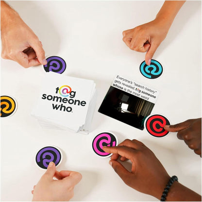 Spin Master Games, Tag Someone Who, The Viral Hit Adult Card Game, Bachelorette Party Activity, Meme Party Game, 3-8 Players, for Ages 18 & Up