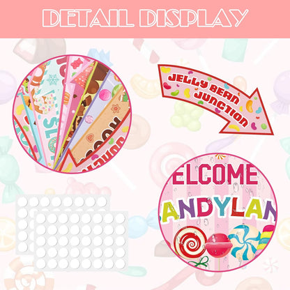 24 Pieces Retirement Decorations Retirement Party Directional Sign Retired Welcome Signs for Adults Retirement Themed Party Decorations Birthday Party Supplies