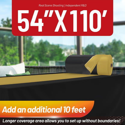 Plastic Table Cloth, 310 Ft X 54 in Disposable Tablecloth White Plastic Tablecloth with Any Cut Sliding Cutters Premium Table Cover Roll for Picnics, Parties, Birthdays, Weddings