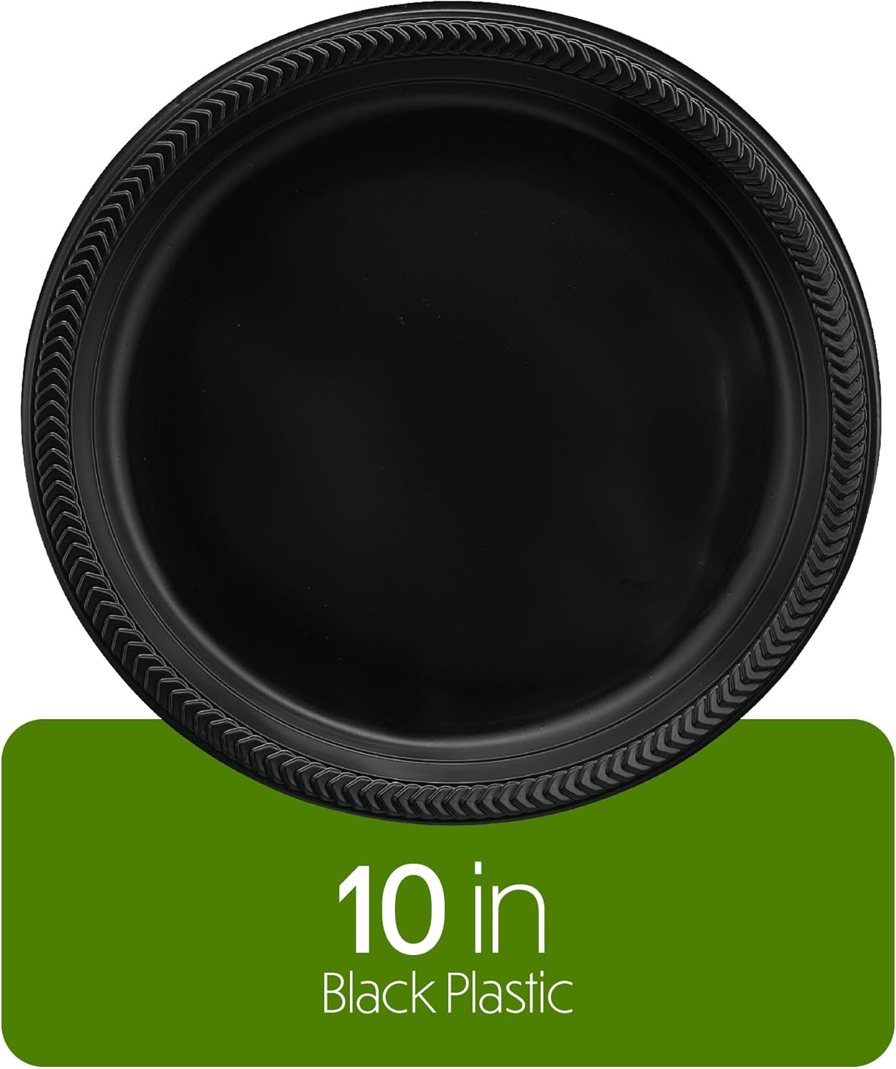 PLASTICPRO 100 PCS Black Plastic Bowls Light Weight 12 oz Plastic Soup Bowls Black Salad Plates Disposable for Party and Wedding
