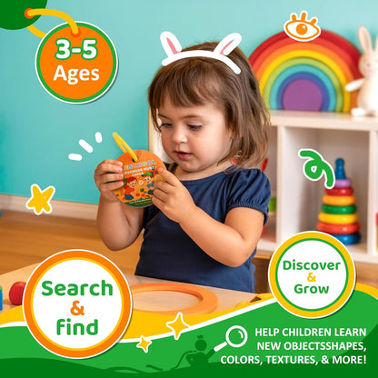 Home Scavenger Hunt Cards: 50 Toddler Indoor Find & Learn Activities | Fun Educational Games for 3-5 Year Olds | Preschool Boys & Girls Early Development (Indoor)
