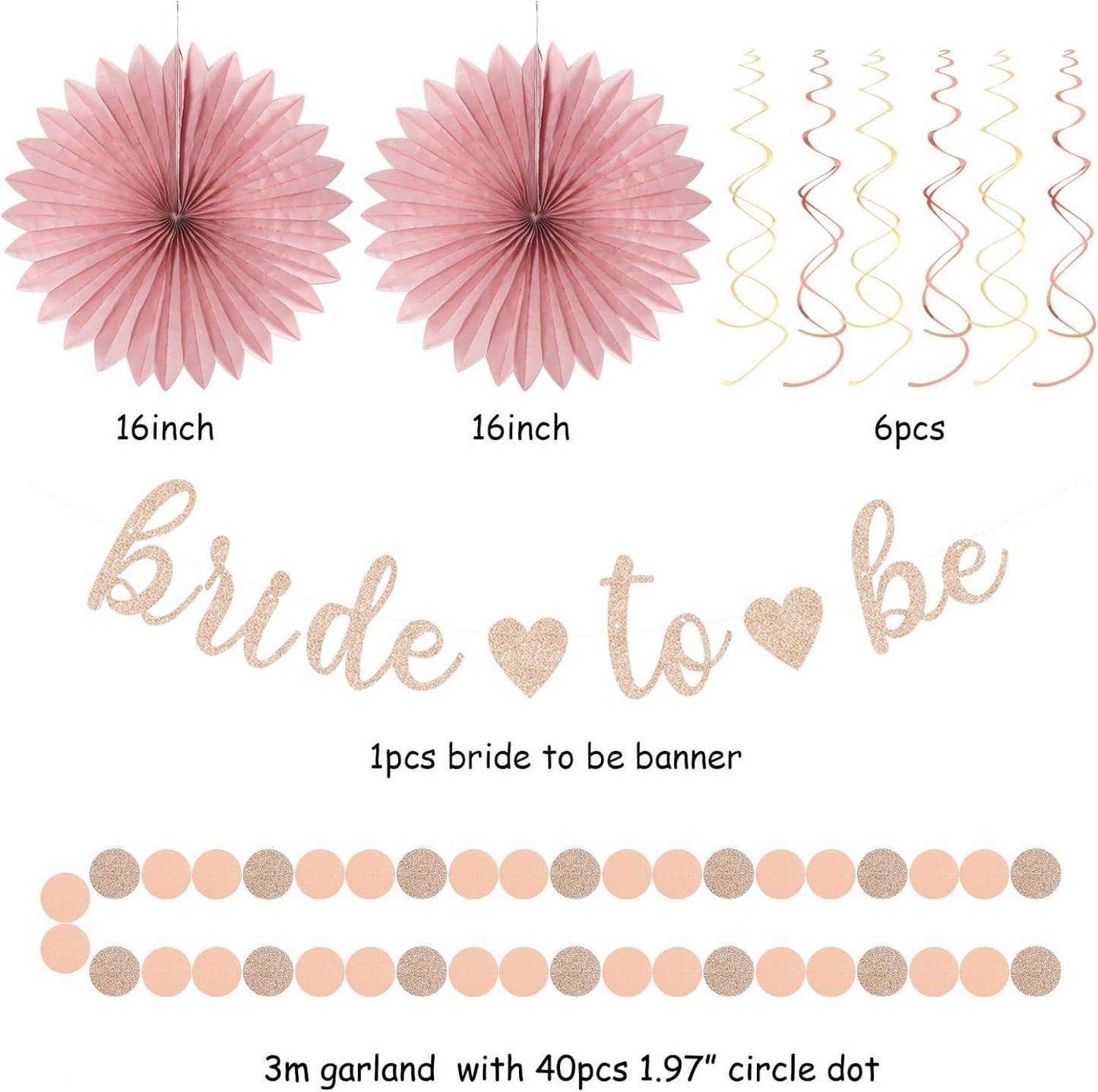 Champagne-Gold Beige Fall Baby-Shower Party-Decorations - 36pcs Welcome Home Banner Sign,Neutral Paper Lanterns,Girl Streamers Garland,Boho Hanging Tissue Pom Poms Flowers Fans Backdrop Decor Burgleda