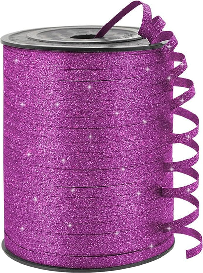 KMER LIFE Premium Red Curling Ribbon, 1/5" Wide x 500 Yards Christmas Curling Ribbons for Gift Wrapping, Party Decoration, Balloon String, Ribbons for Florist Flower (1 Roll)