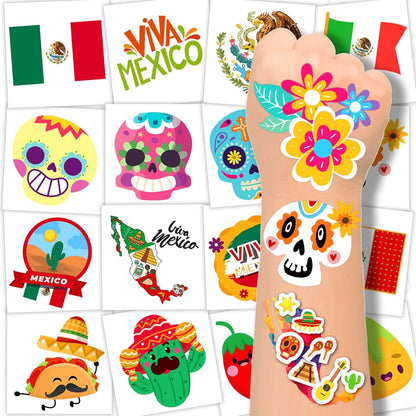 winthrop 240 Pcs Bulk Summer Temporary Tattoos for Kids, Individually Wrapped Safety Waterproof Tattoos, Best Choice for Hawaiian Luau Party Pool Beach Party Favors Classroom Matching Game, 60 Designs