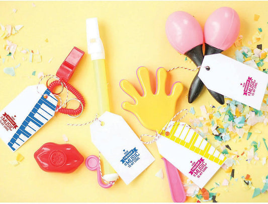 Fun Express Maracas Noise Makers Party Blowers Hand Clappers 48 Piece Bulk Set - Kids Noisemaker Toys for Birthday Parties, New Years Eve Celebrations, Fiesta Party Favors & Sporting Events