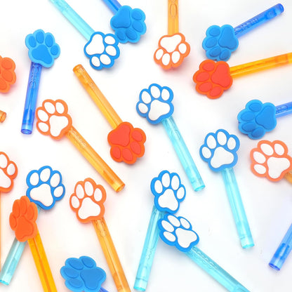 24PCS Animal Bubble Wands for Wild One Birthday Baby Shower Decorations Safari Jungle Theme Party Favors Supplies, Pinata Goodie Bags Filler, Classroom Prizes, Valentines Gifts, Easter Stuffers