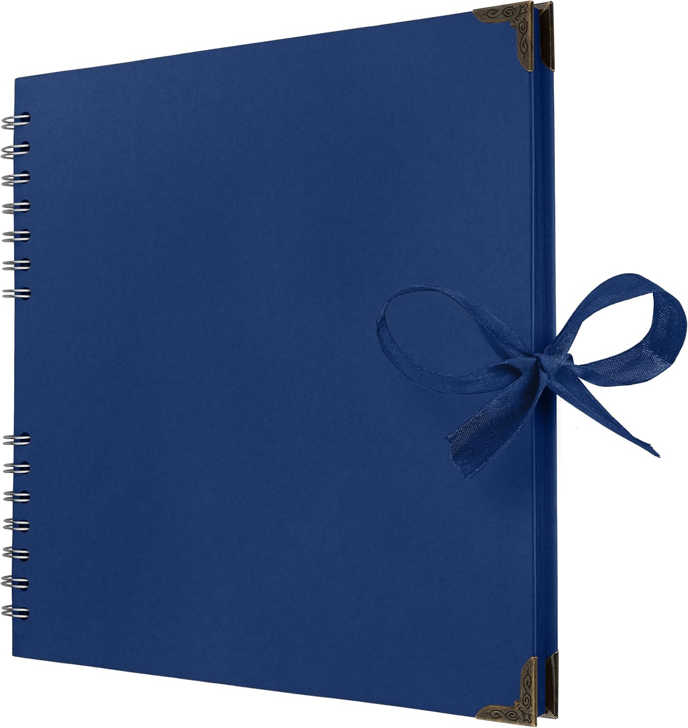 Bstorify Scrapbook Album 60 Pages (8 x 8 Inch) Brown Thick 200gsm Kraft Paper, Photo Album Scrapbook, Memory Book - Ideal for Your Scrapbooking Albums Art & Craft Projects