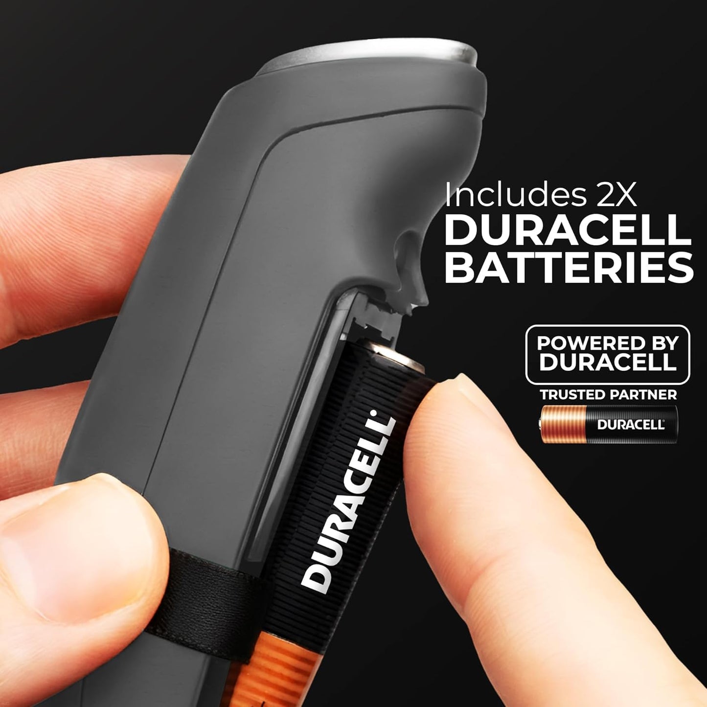 Zulay Kitchen Powerful Milk Frother Wand With Duracell Batteries - Ultra Fast Handheld Drink Mixer - Electric Whisk Foam Maker for Coffee, Lattes, Cappuccino & Matcha - Z1 Motor - Black - Colors A