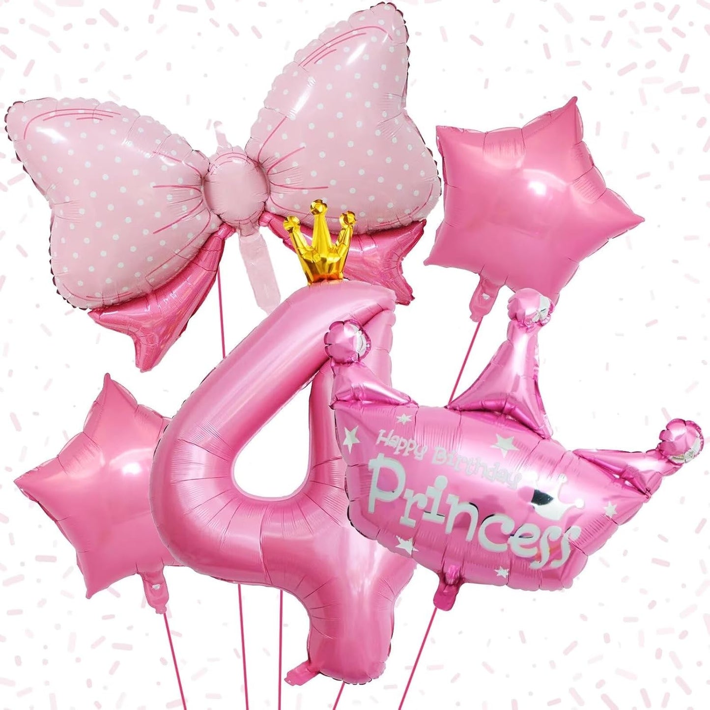 Dinosaur 5th Birthday Decorations, Dinosaur Birthday Party Decorations with Giant Inflatable Dinosaur Balloons 40 Inch Helium Foil Mylar Number 5 Balloons for Dinosaur Theme Birthday Party Decorations