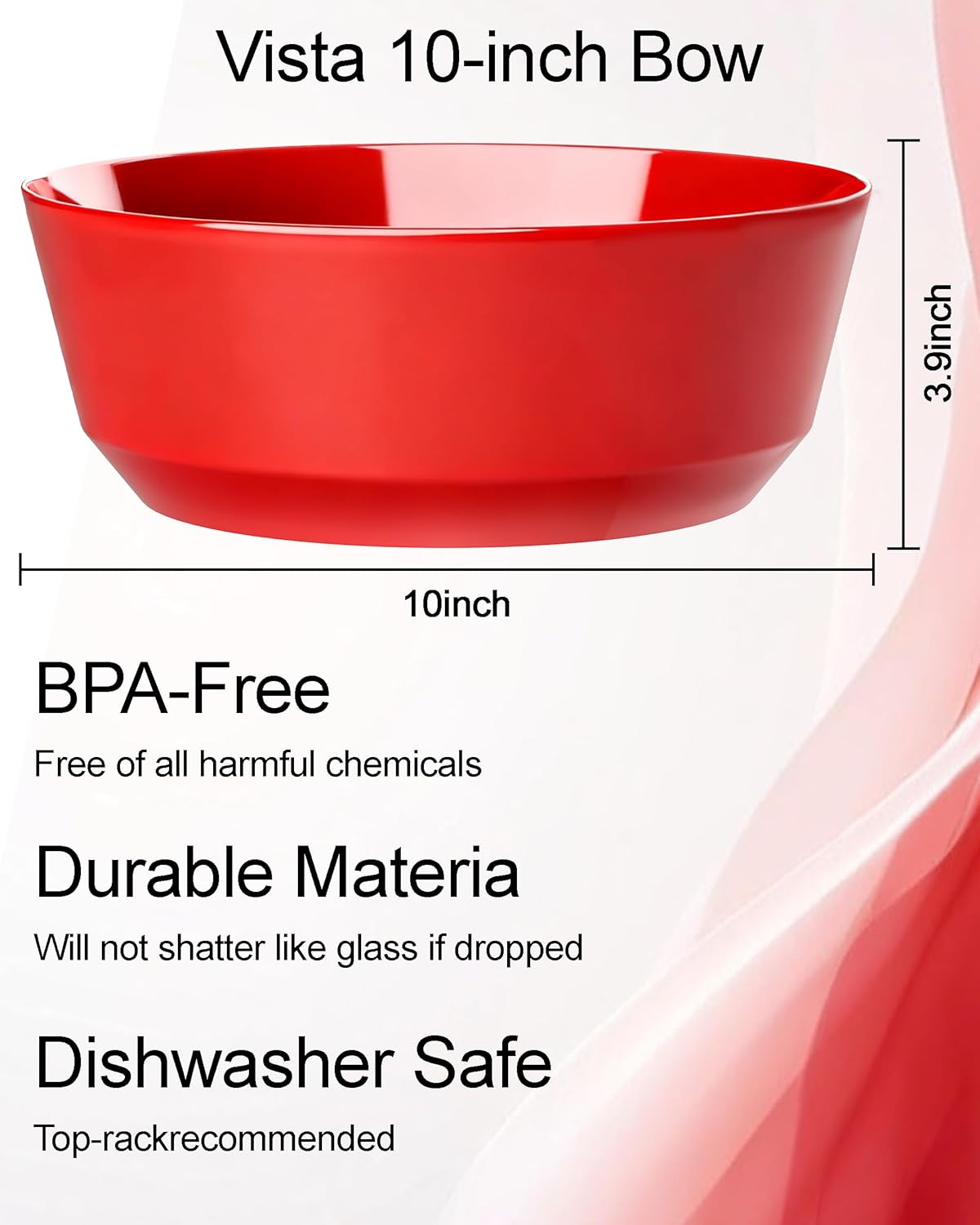 Hioasis 8 Pack Plastic Serving Bowls 128oz Gold Glitter Plastic Bowls Heavy Duty Disposable Serving Bowls for Party Snack & Salad & Candy & Bar Buffet