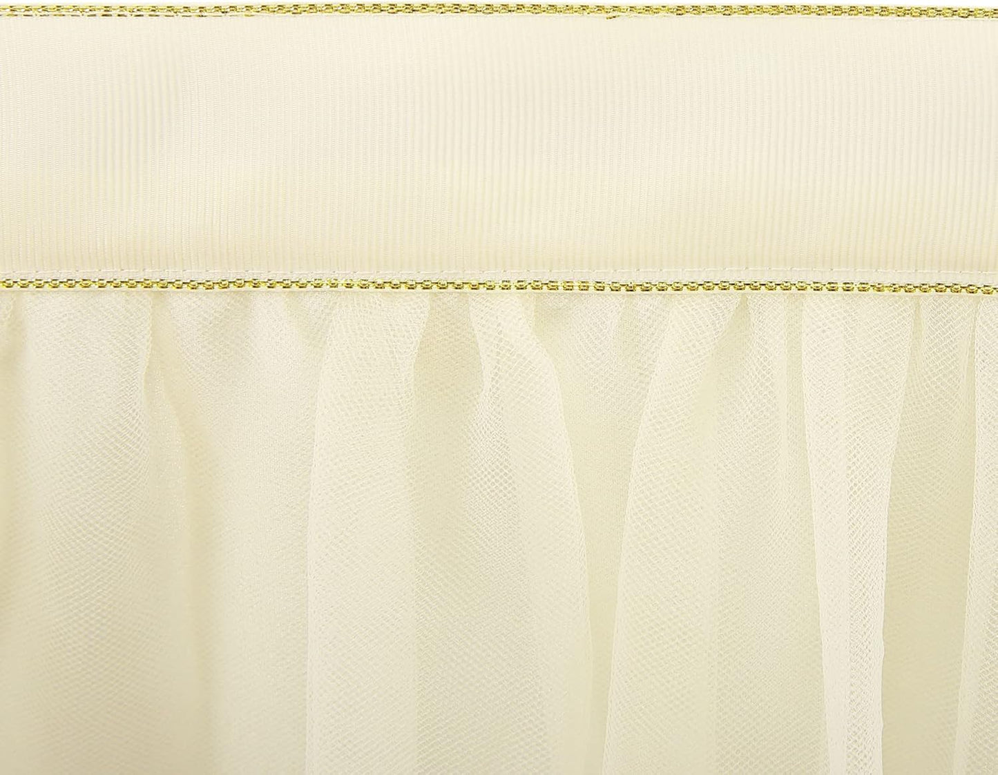 Suppromo 6ft Pink Tulle Table Skirt Baby Shower Tablecloth for Rectangle Tables or Round Tables Pink Ruffle Tutu Table Skirts Desk Skirt for Princess Girls Birthday Party Cake Dessert Decorations