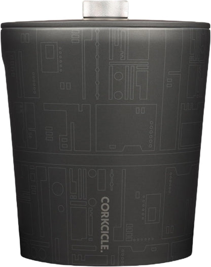 Corkcicle Insulated Ice Bucket with Lid - Stainless Steel - Summer Gift - 100 oz - Ceramic Slate