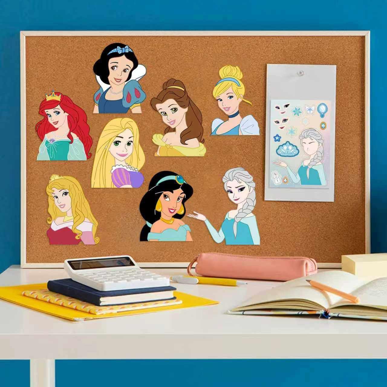 Make a Face Stickers 24PCS Make Your Own Princess Sticker for Adults DIY Sticker Princess Themed Stickers for Party Favors Awards Asverbet DIY Arts and Crafts