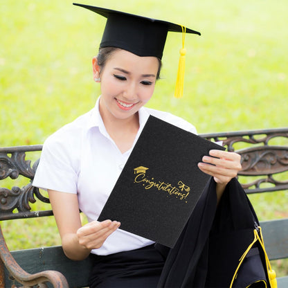 Engrowtic 2026 Graduation Guestbook Alternative Gold and Pink Guest Book Class of 2026 Congrats Graduation Party Decorations Grad Party Signature Board Card for College High School Graduate Gifts
