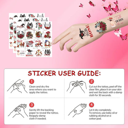 Black 6 7 Temporary Tattoos, 8 Sheets Funny 67 Party Favors Decorations, Six Seven Number Tattoo Stickers for Sport Teams Activity Party Supplies Gifts Prizes Rewards